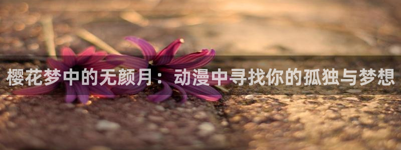 漫蛙manwa痯网版：樱花梦中的无颜月：动漫中寻找你的孤独与梦想